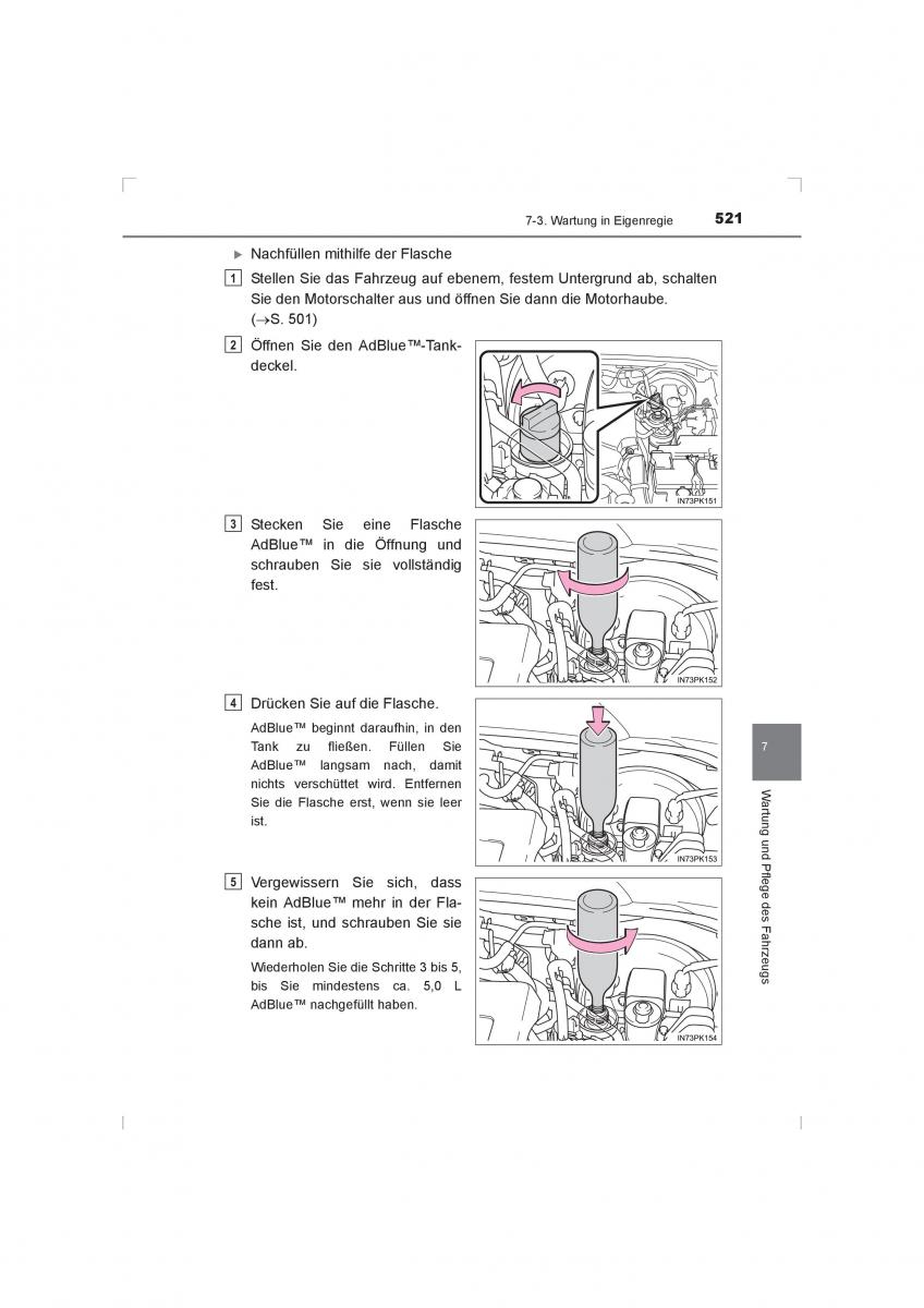 Toyota Hilux VIII 8 AN120 AN130 Handbuch / page 521