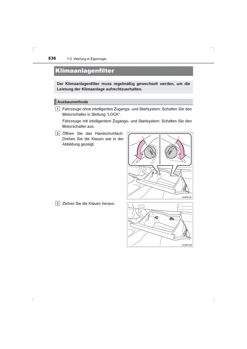 Toyota Hilux VIII 8 AN120 AN130 Handbuch / page 536