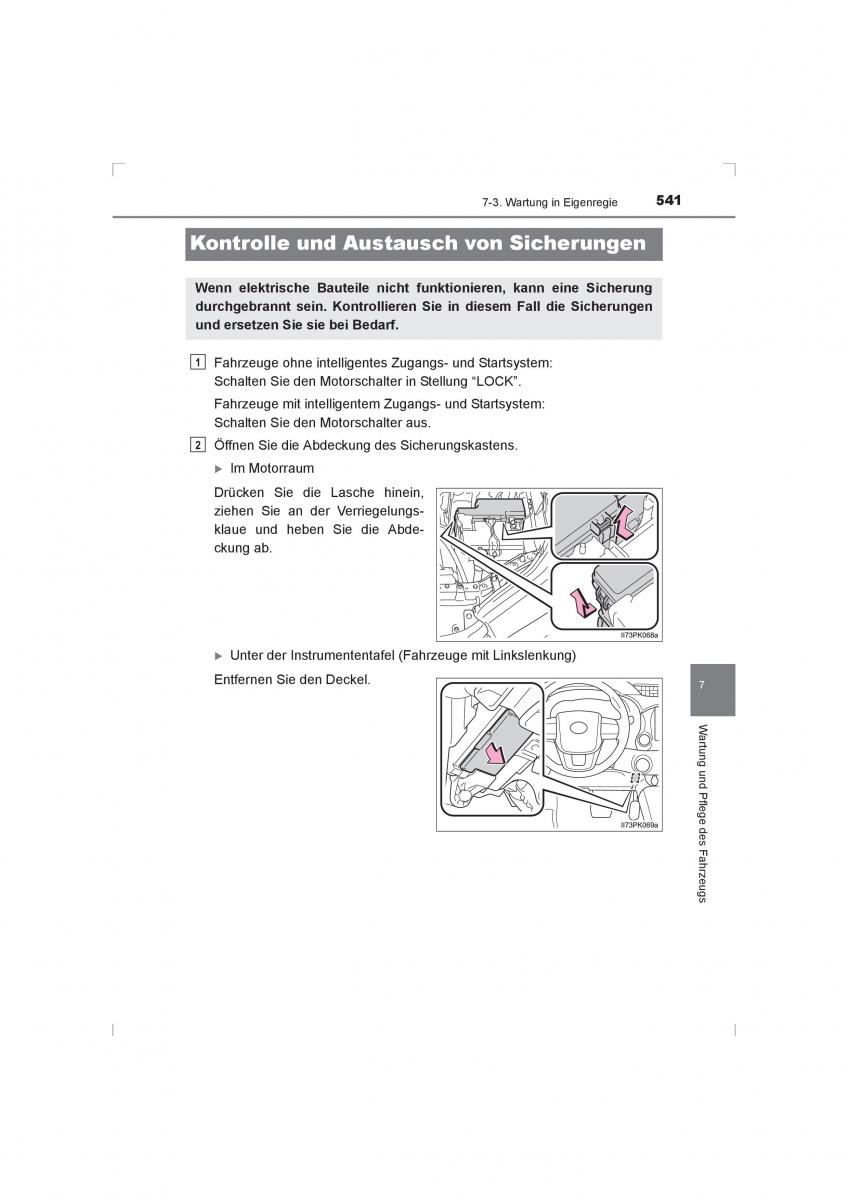 Toyota Hilux VIII 8 AN120 AN130 Handbuch / page 541