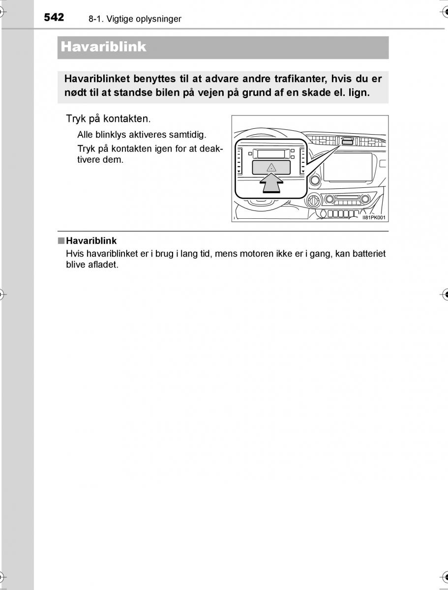 Toyota Hilux VIII 8 AN120 AN130 Bilens instruktionsbog / page 542