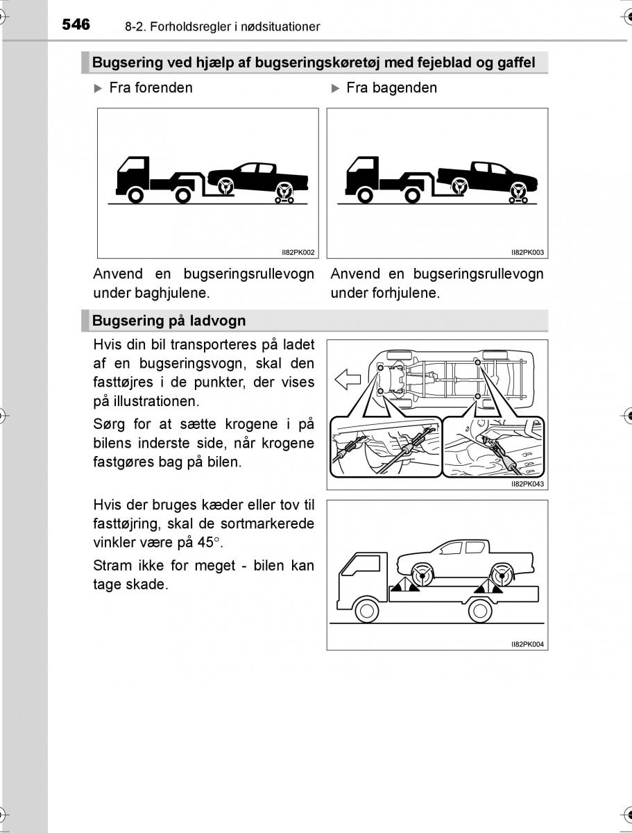 Toyota Hilux VIII 8 AN120 AN130 Bilens instruktionsbog / page 546