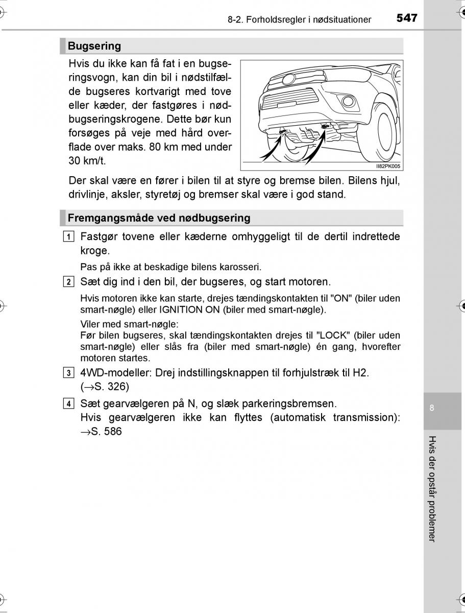 Toyota Hilux VIII 8 AN120 AN130 Bilens instruktionsbog / page 547