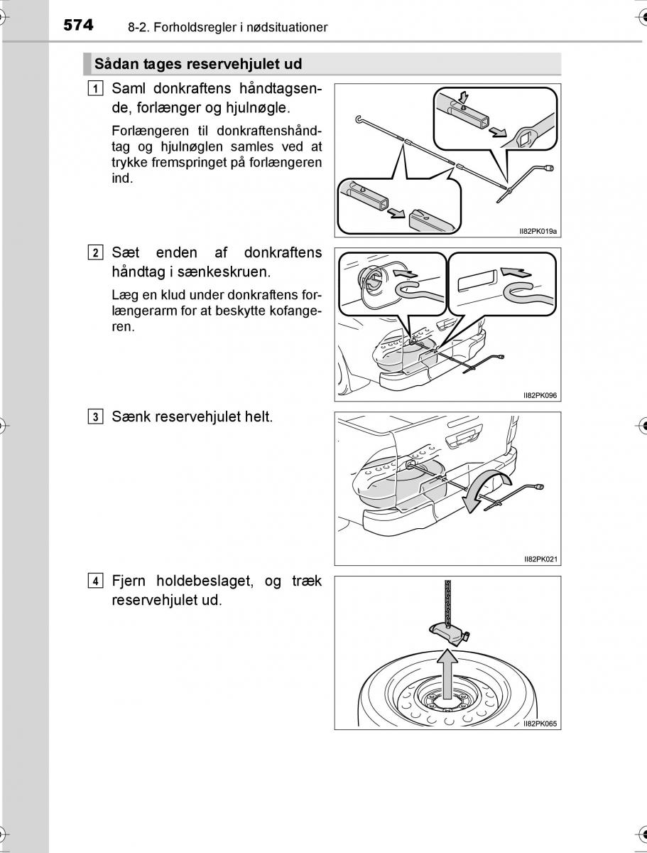 Toyota Hilux VIII 8 AN120 AN130 Bilens instruktionsbog / page 574