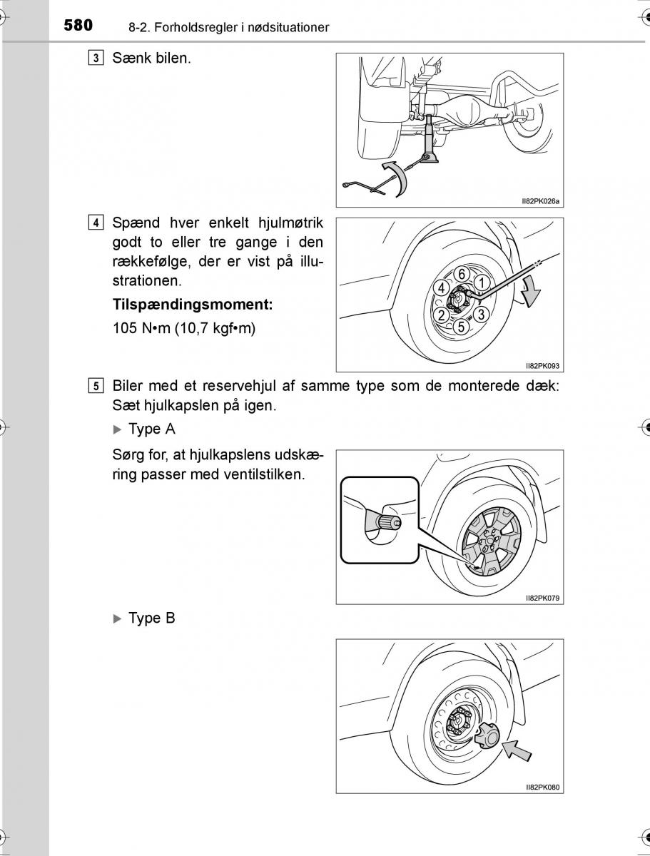 Toyota Hilux VIII 8 AN120 AN130 Bilens instruktionsbog / page 580