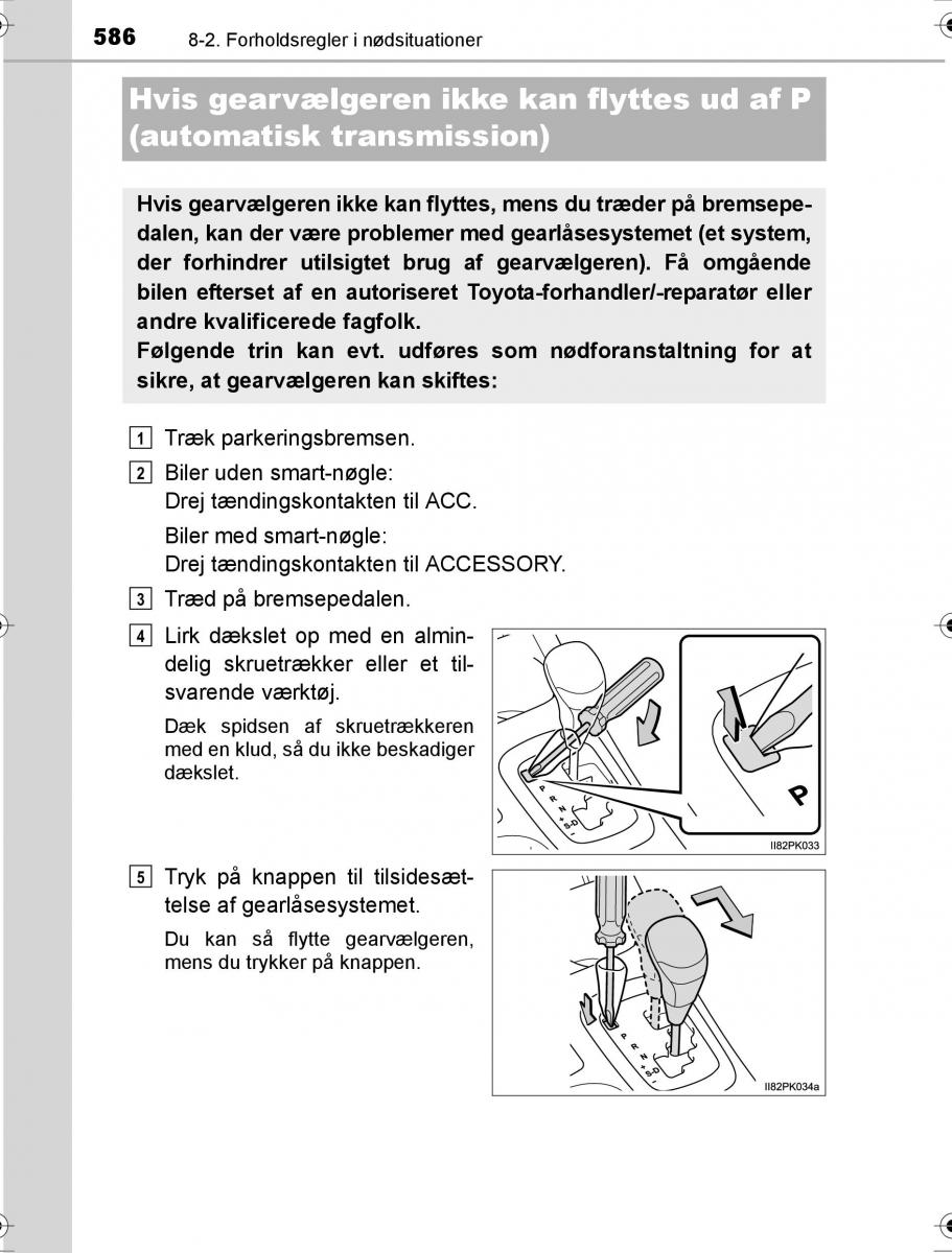 Toyota Hilux VIII 8 AN120 AN130 Bilens instruktionsbog / page 586