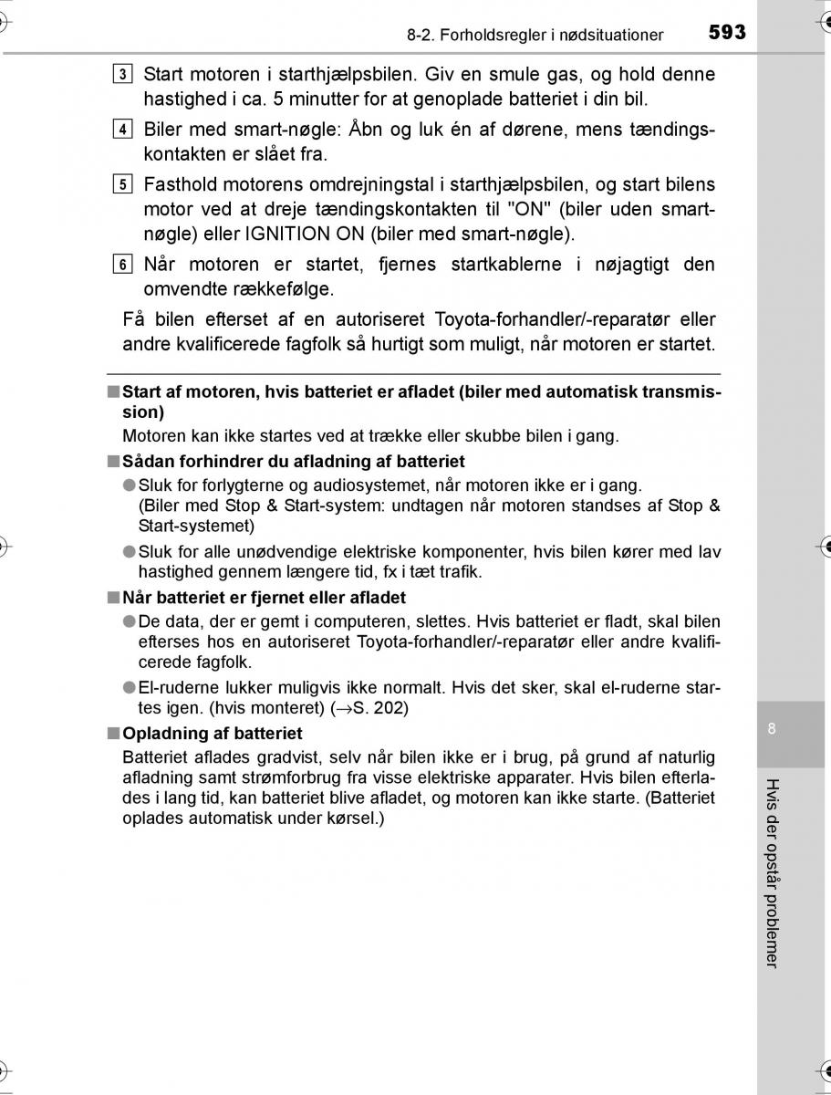 Toyota Hilux VIII 8 AN120 AN130 Bilens instruktionsbog / page 593