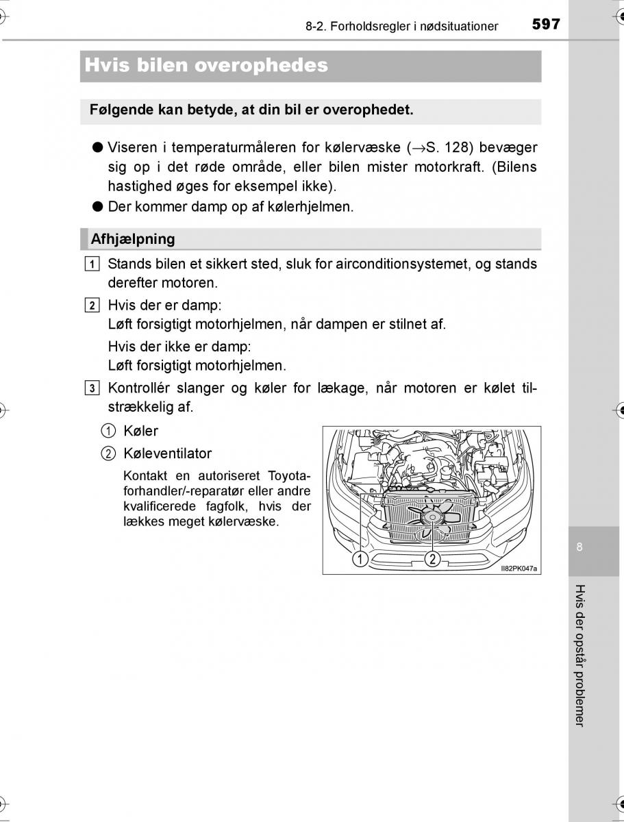 Toyota Hilux VIII 8 AN120 AN130 Bilens instruktionsbog / page 597