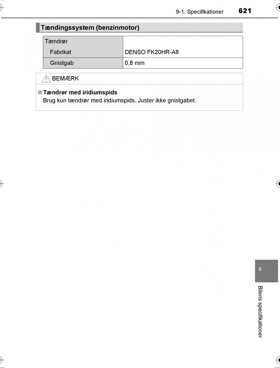 Toyota Hilux VIII 8 AN120 AN130 Bilens instruktionsbog / page 621