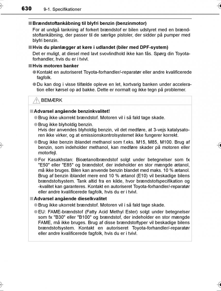 Toyota Hilux VIII 8 AN120 AN130 Bilens instruktionsbog / page 630