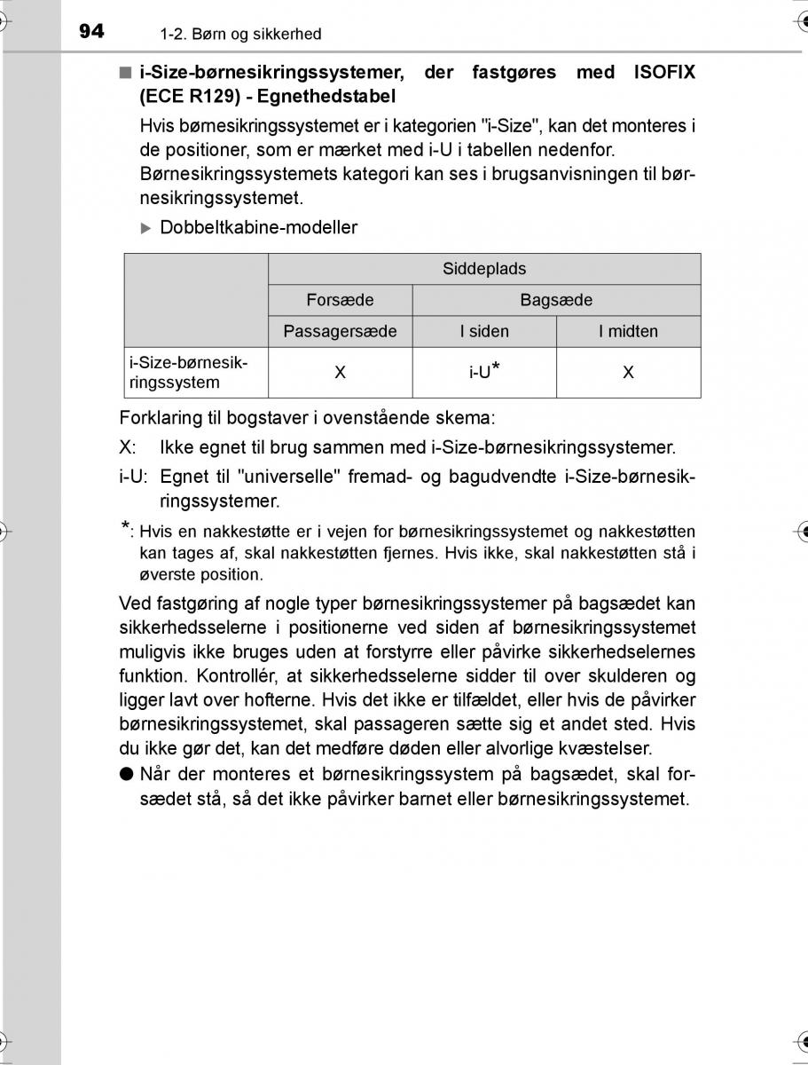 Toyota Hilux VIII 8 AN120 AN130 Bilens instruktionsbog / page 94