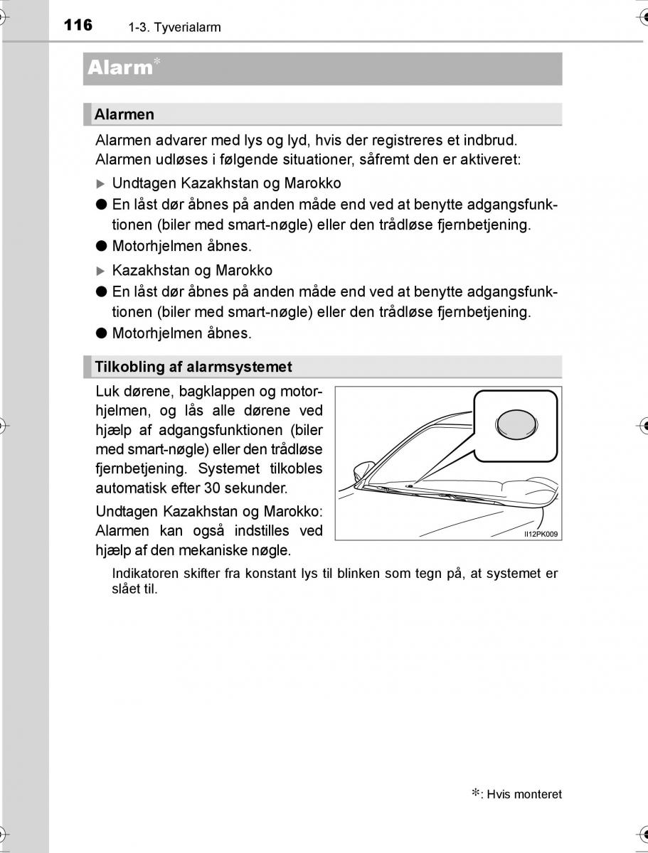 Toyota Hilux VIII 8 AN120 AN130 Bilens instruktionsbog / page 116