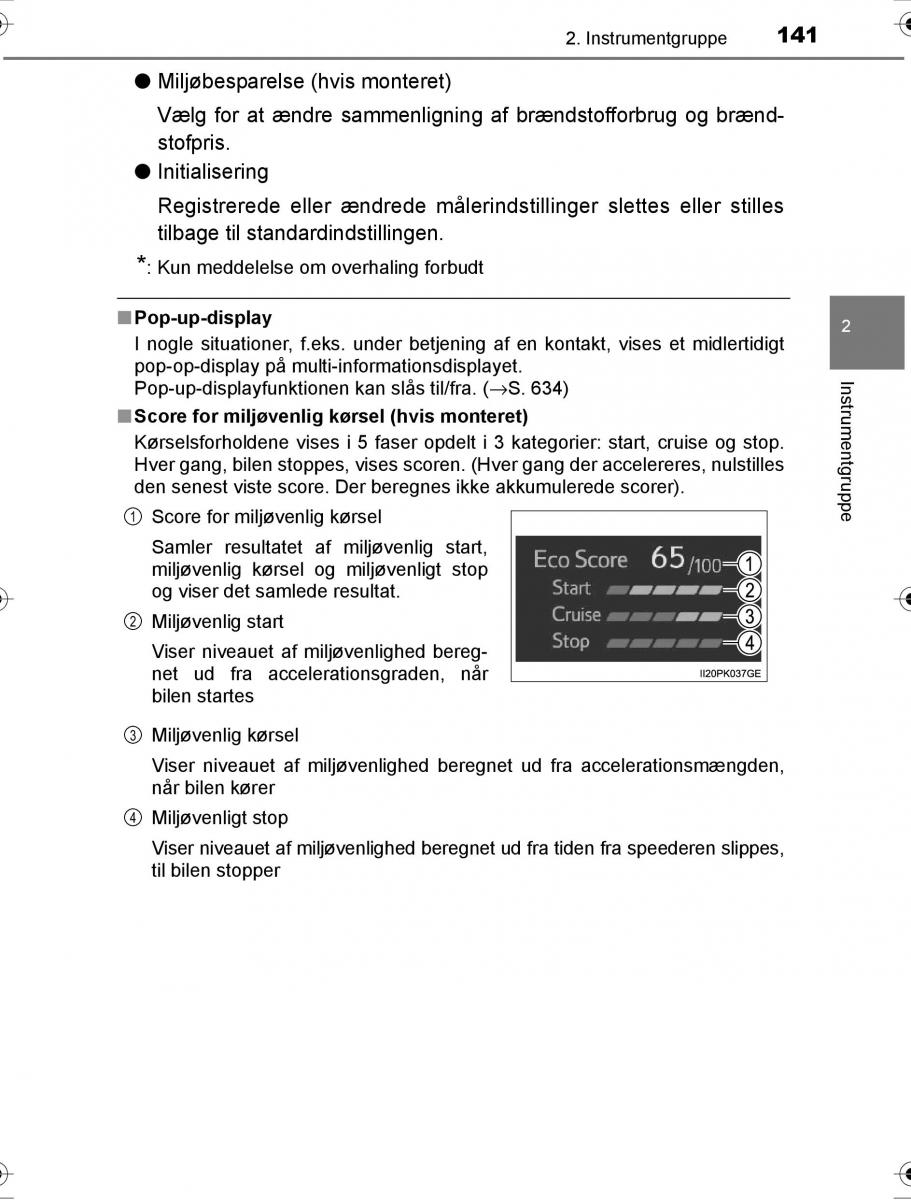 Toyota Hilux VIII 8 AN120 AN130 Bilens instruktionsbog / page 141