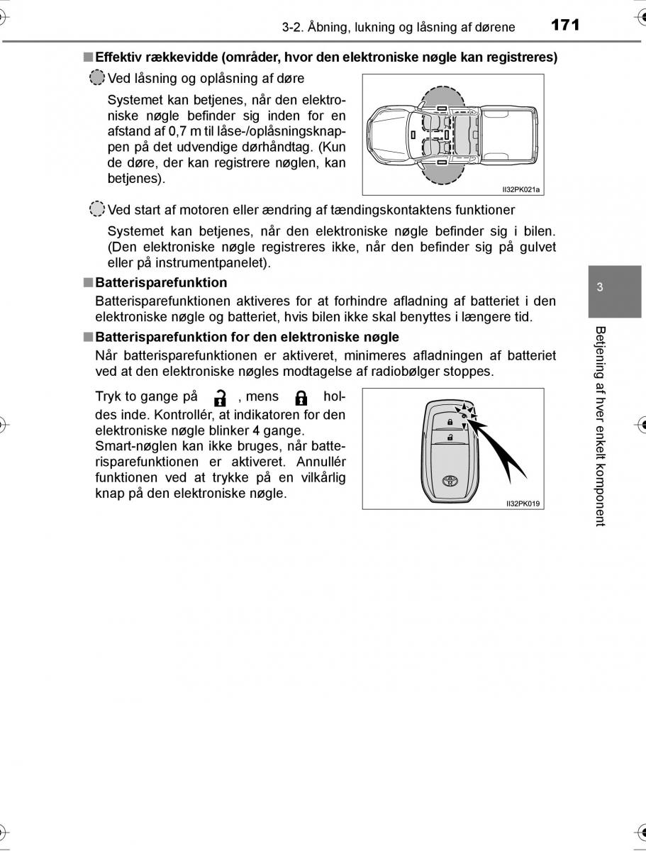 Toyota Hilux VIII 8 AN120 AN130 Bilens instruktionsbog / page 171