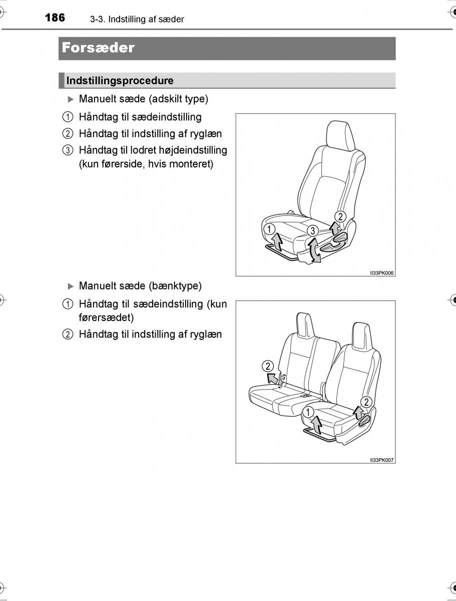 Toyota Hilux VIII 8 AN120 AN130 Bilens instruktionsbog / page 186