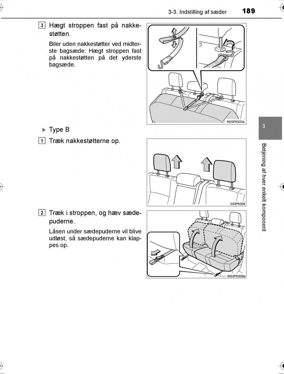 Toyota Hilux VIII 8 AN120 AN130 Bilens instruktionsbog / page 189