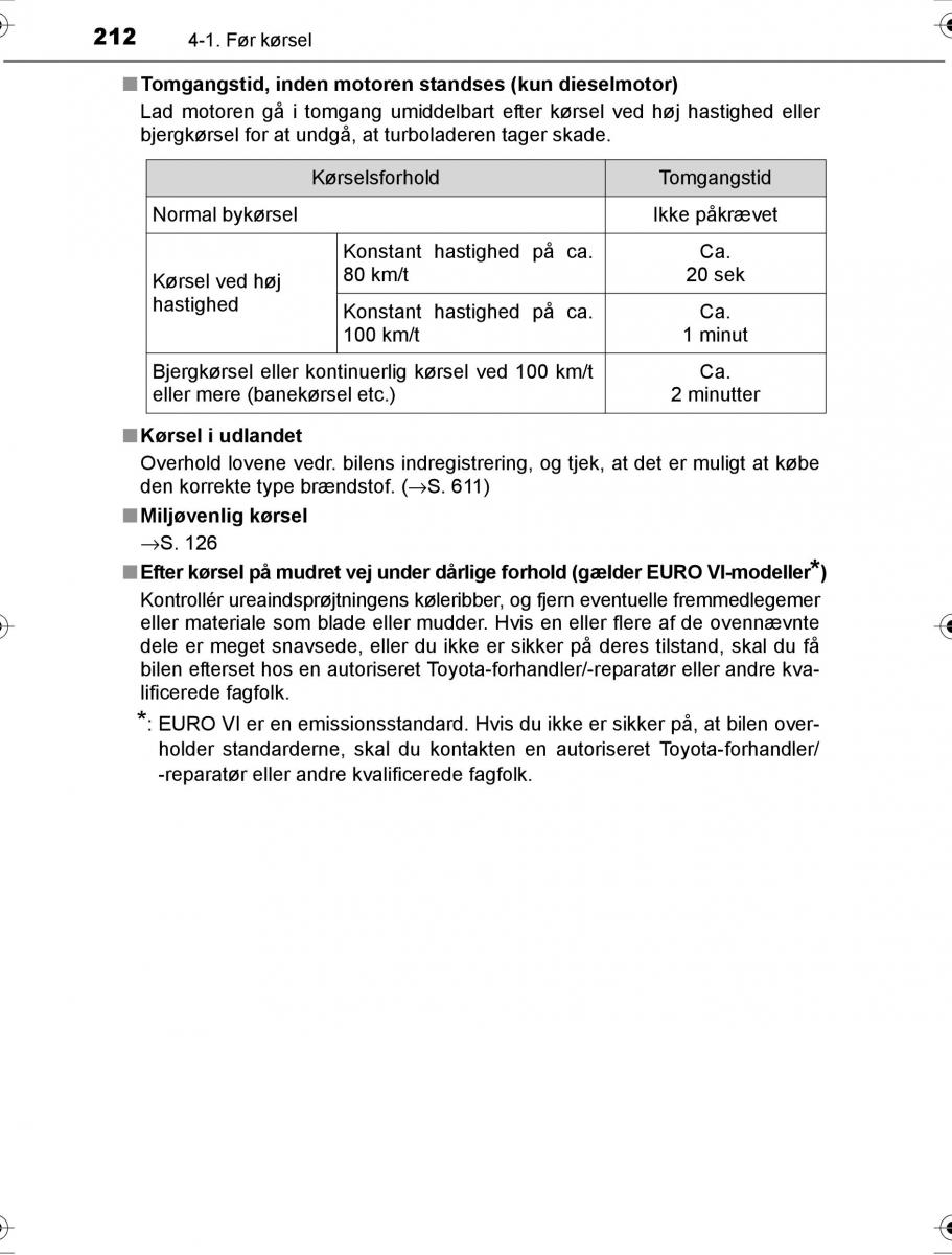 Toyota Hilux VIII 8 AN120 AN130 Bilens instruktionsbog / page 212