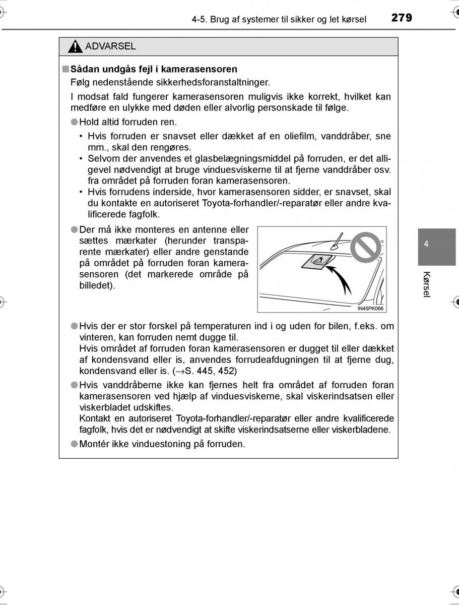 Toyota Hilux VIII 8 AN120 AN130 Bilens instruktionsbog / page 279