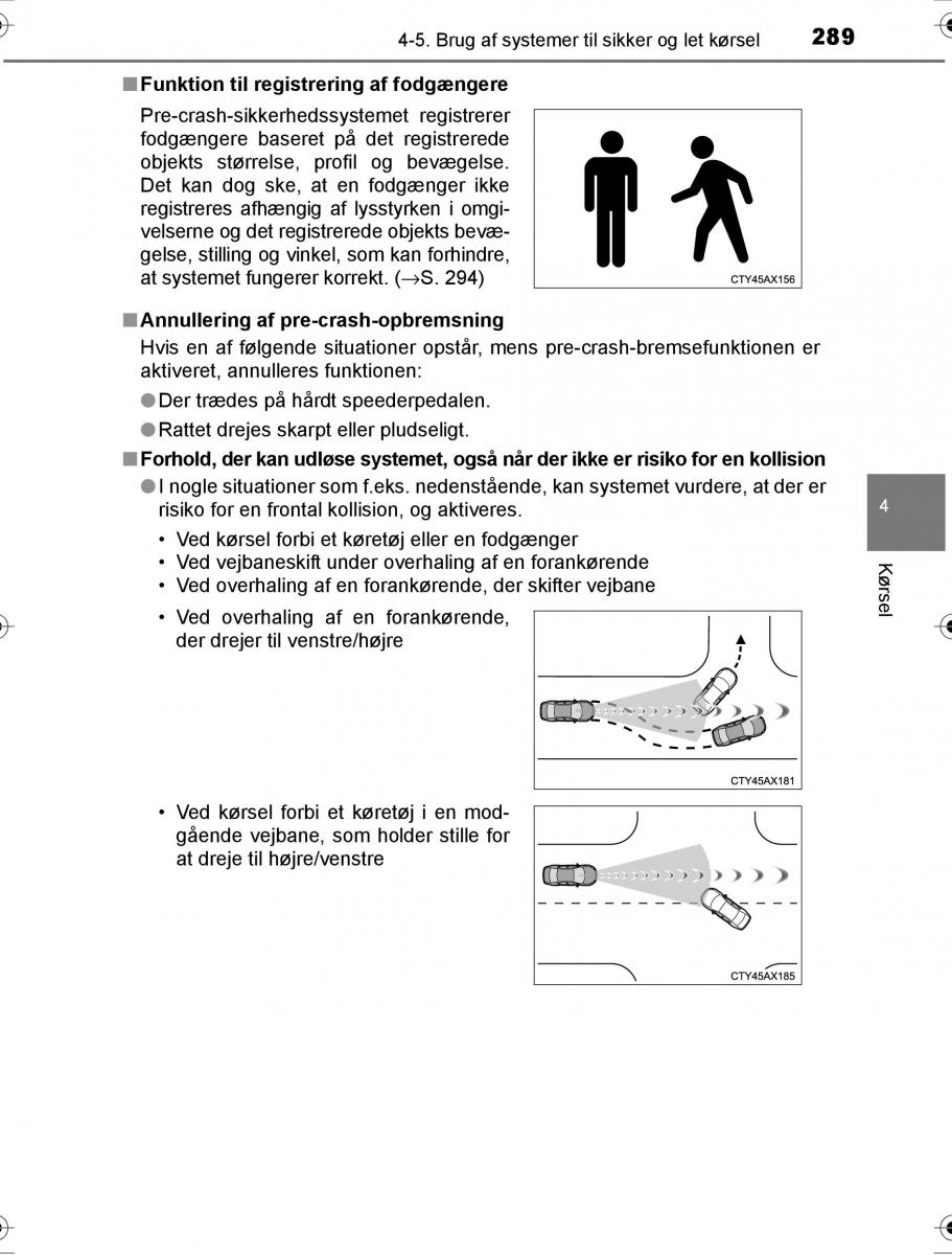 Toyota Hilux VIII 8 AN120 AN130 Bilens instruktionsbog / page 289