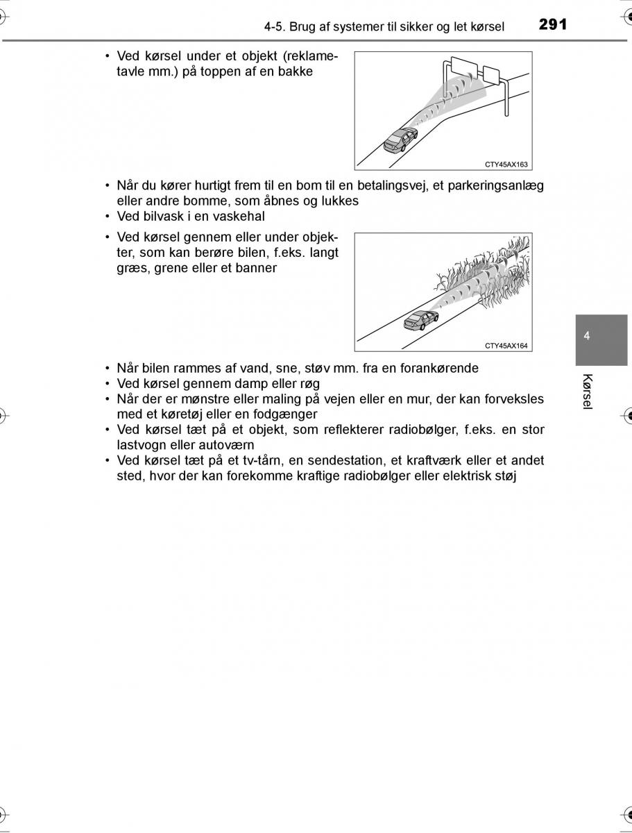 Toyota Hilux VIII 8 AN120 AN130 Bilens instruktionsbog / page 291