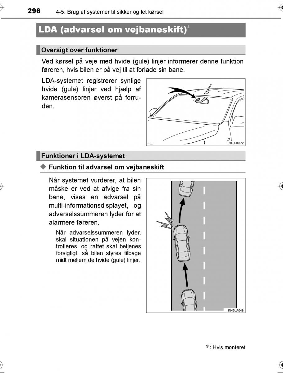 Toyota Hilux VIII 8 AN120 AN130 Bilens instruktionsbog / page 296