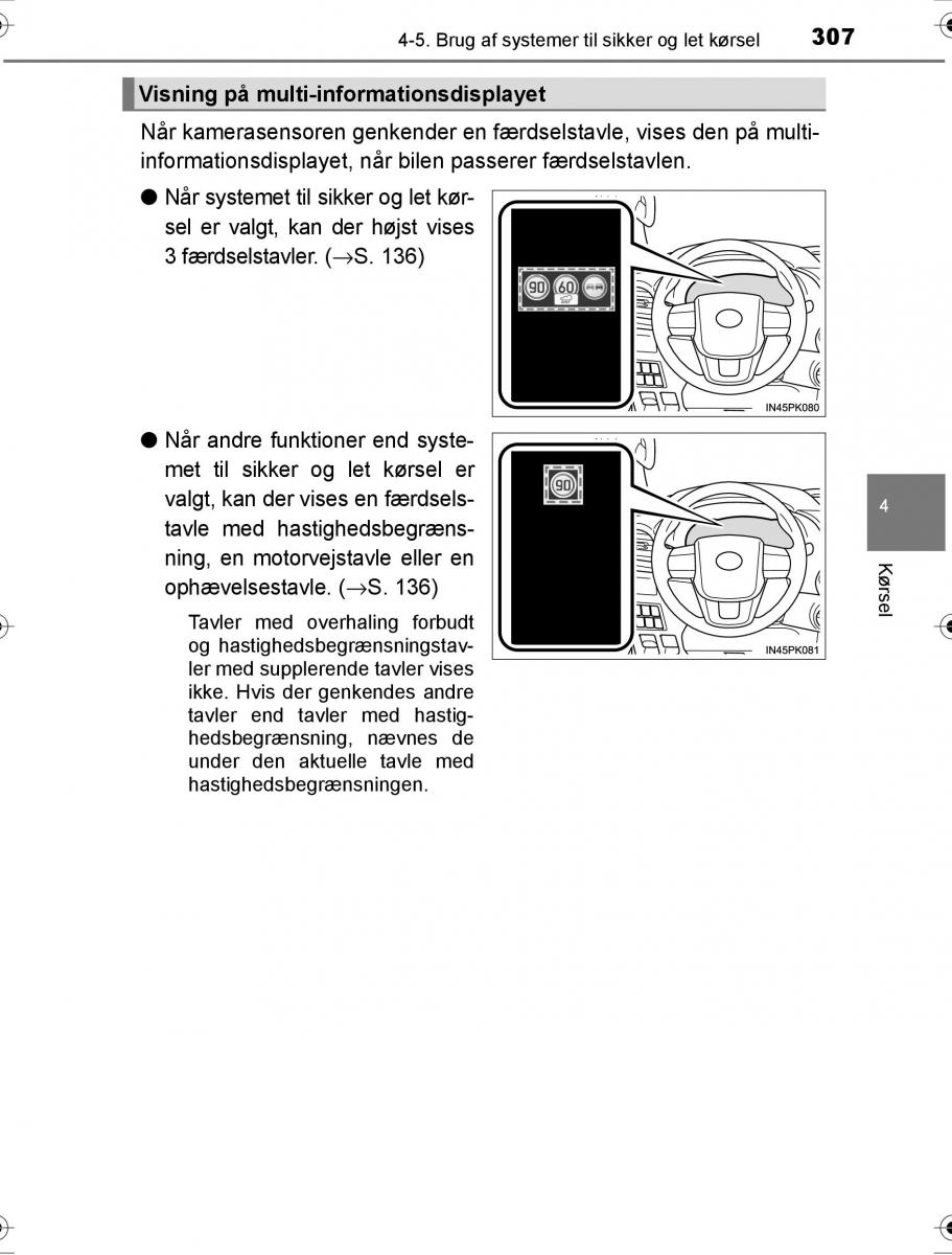 Toyota Hilux VIII 8 AN120 AN130 Bilens instruktionsbog / page 307