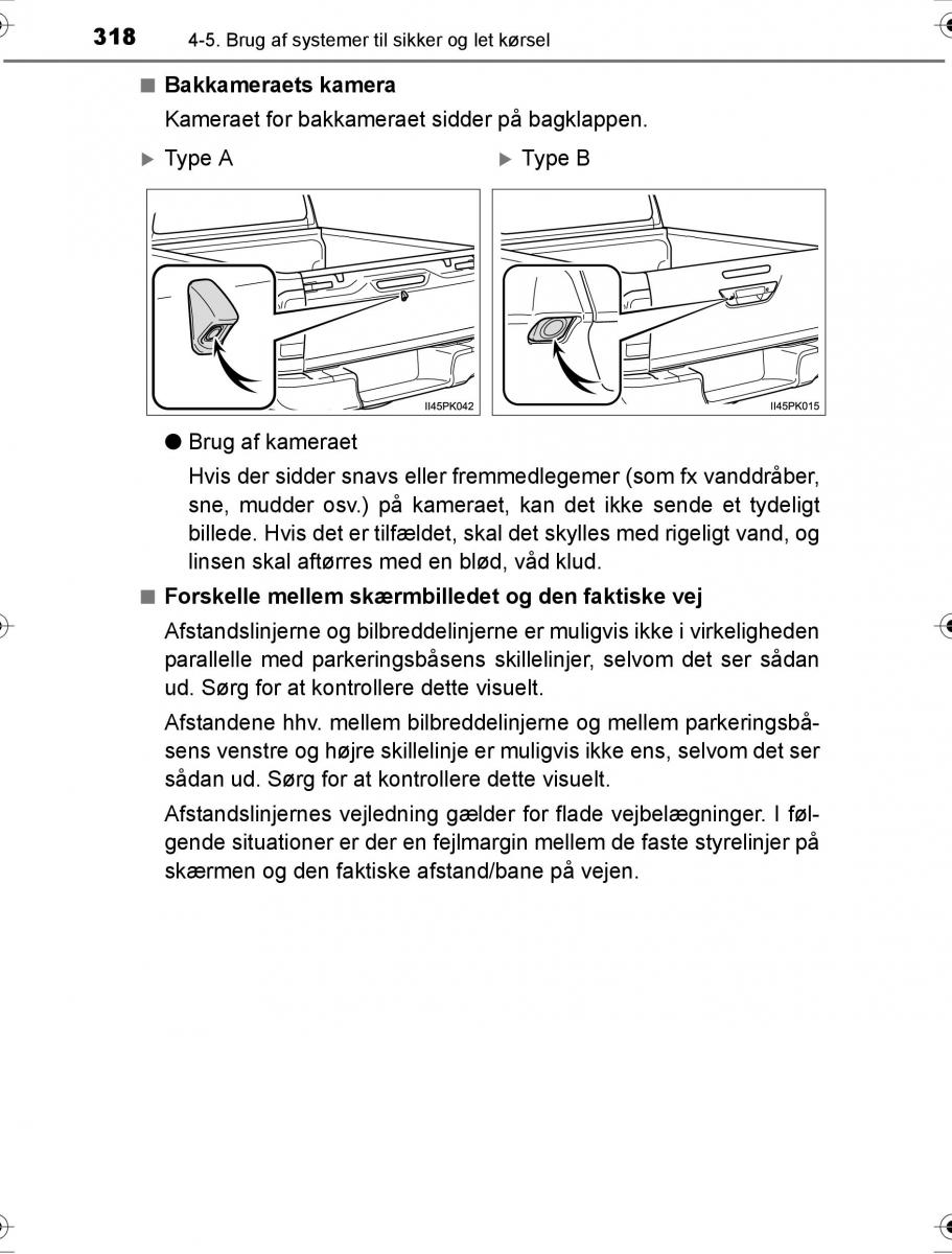 Toyota Hilux VIII 8 AN120 AN130 Bilens instruktionsbog / page 318