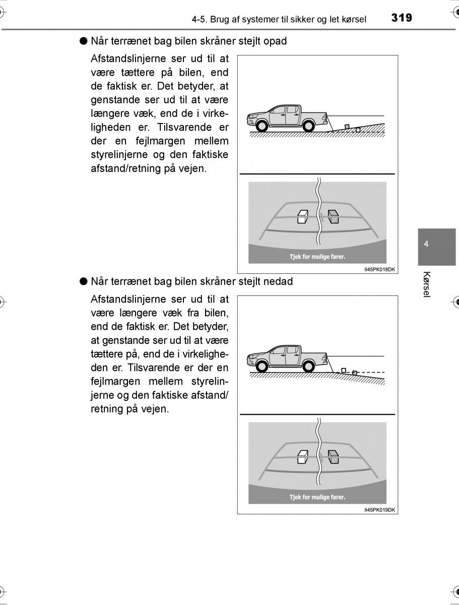 Toyota Hilux VIII 8 AN120 AN130 Bilens instruktionsbog / page 319