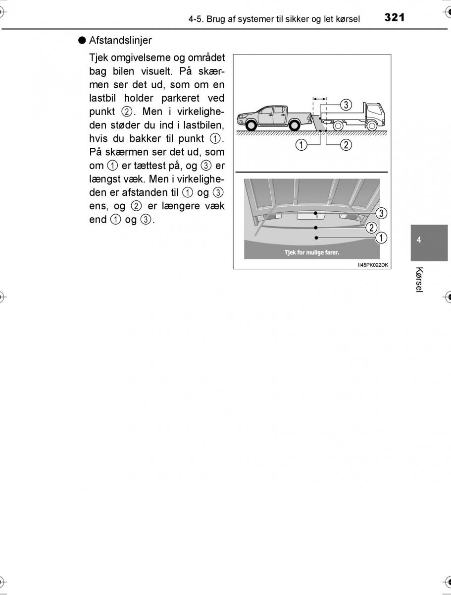 Toyota Hilux VIII 8 AN120 AN130 Bilens instruktionsbog / page 321