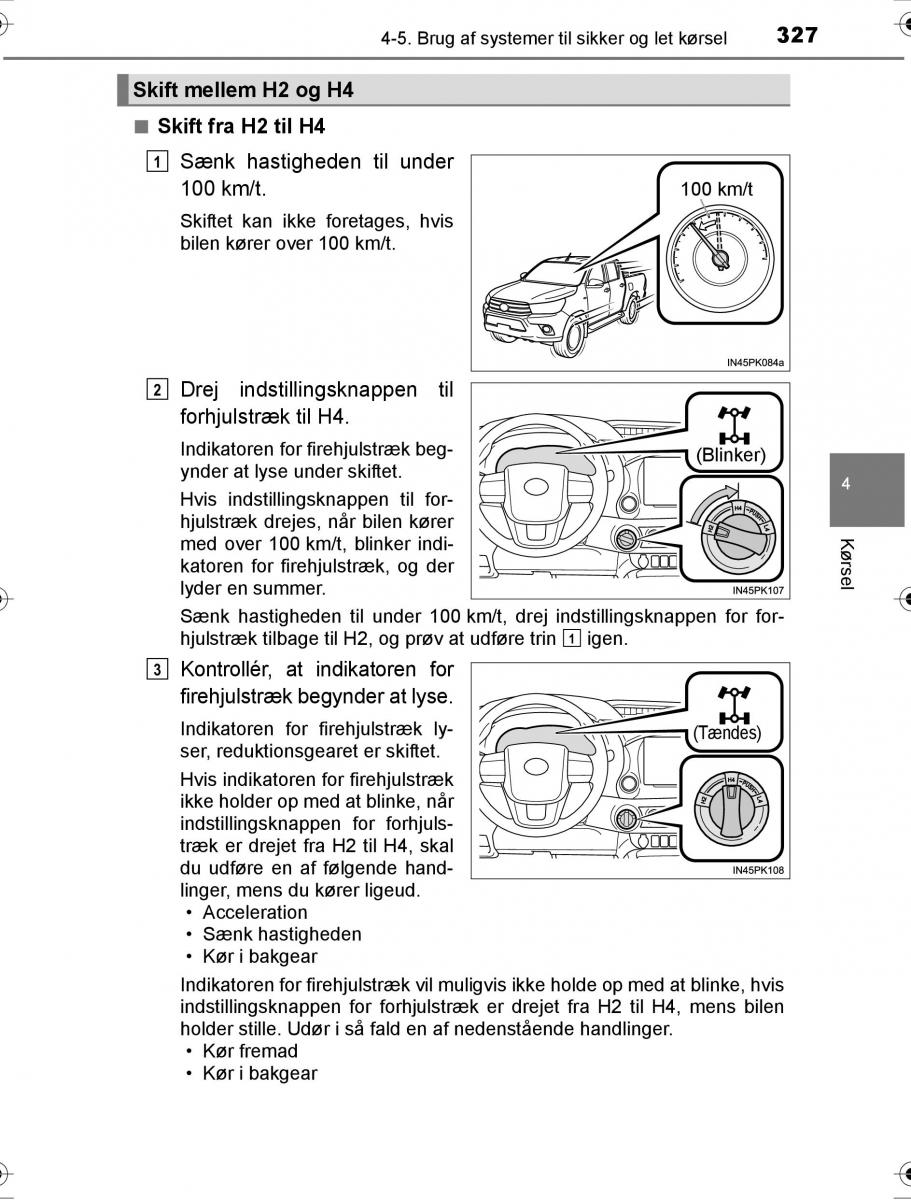 Toyota Hilux VIII 8 AN120 AN130 Bilens instruktionsbog / page 327