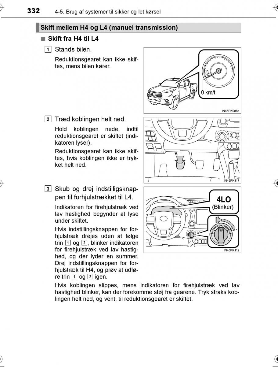 Toyota Hilux VIII 8 AN120 AN130 Bilens instruktionsbog / page 332