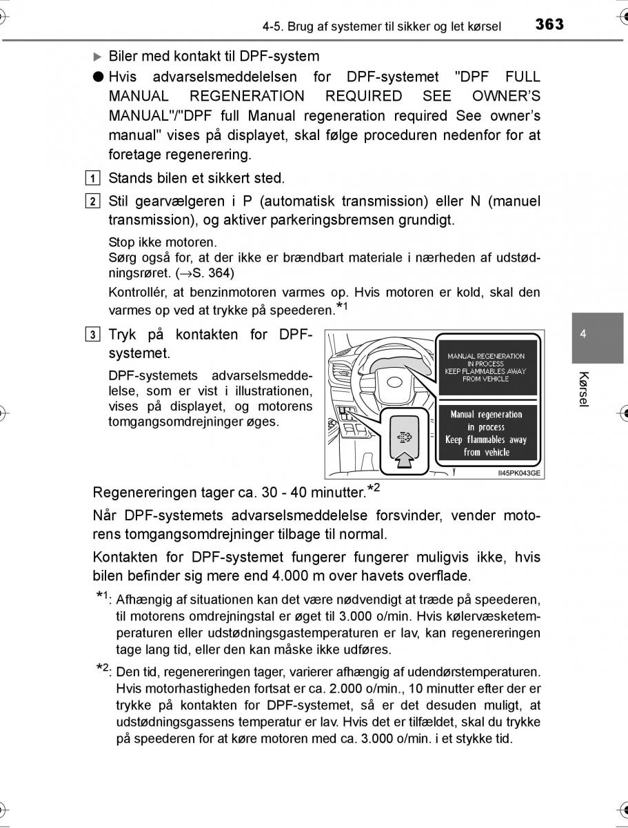 Toyota Hilux VIII 8 AN120 AN130 Bilens instruktionsbog / page 363