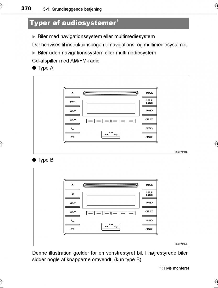 Toyota Hilux VIII 8 AN120 AN130 Bilens instruktionsbog / page 370