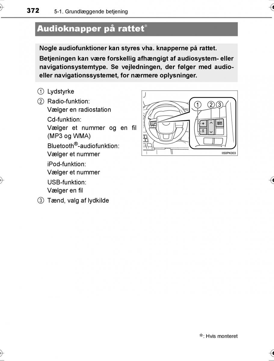 Toyota Hilux VIII 8 AN120 AN130 Bilens instruktionsbog / page 372