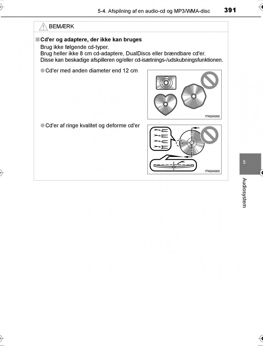 Toyota Hilux VIII 8 AN120 AN130 Bilens instruktionsbog / page 391