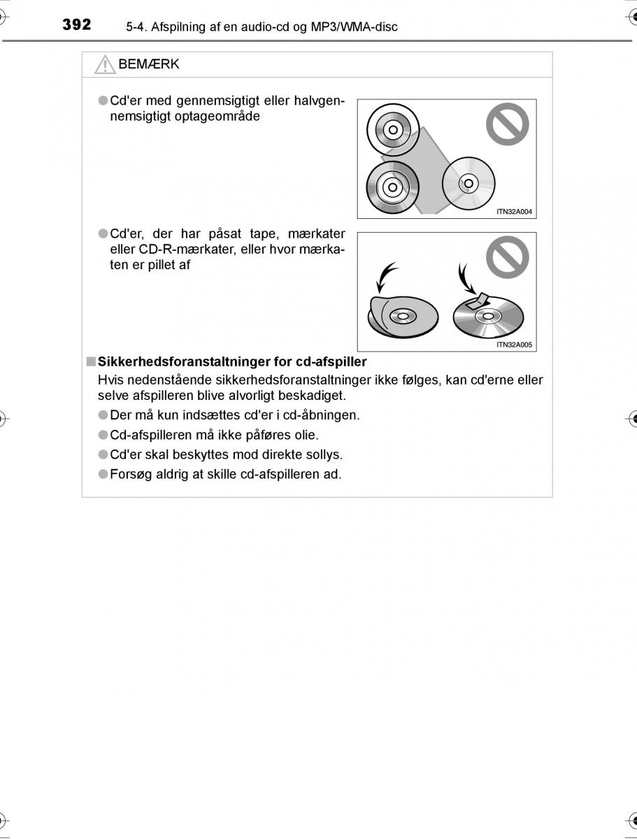 Toyota Hilux VIII 8 AN120 AN130 Bilens instruktionsbog / page 392