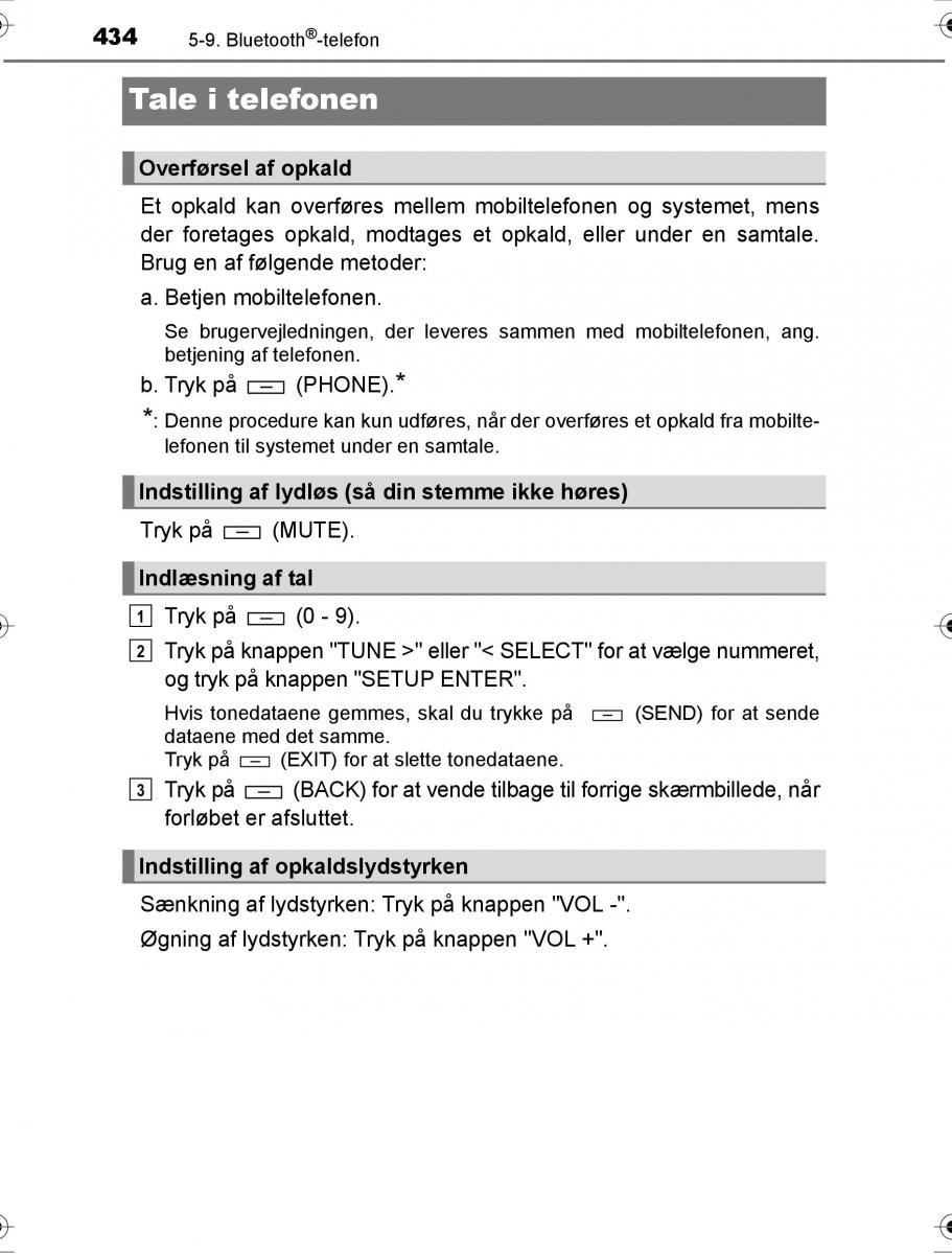 Toyota Hilux VIII 8 AN120 AN130 Bilens instruktionsbog / page 434