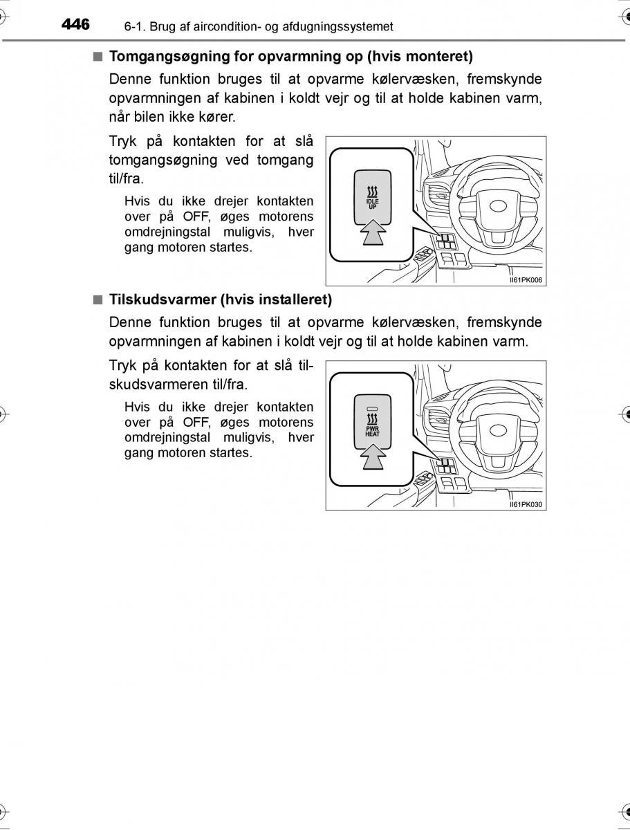 Toyota Hilux VIII 8 AN120 AN130 Bilens instruktionsbog / page 446