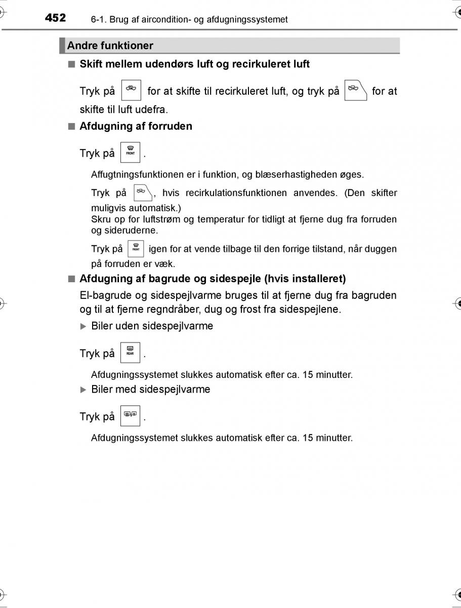 Toyota Hilux VIII 8 AN120 AN130 Bilens instruktionsbog / page 452