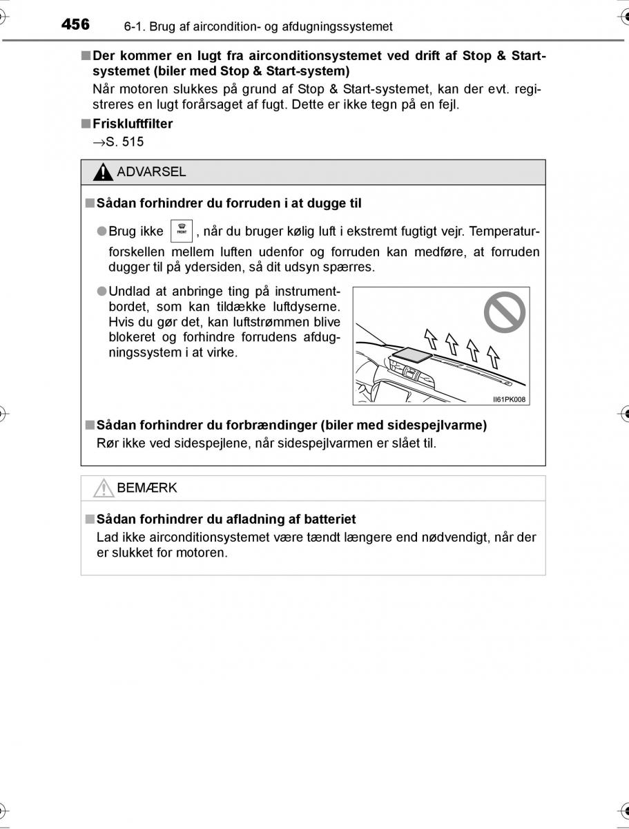 Toyota Hilux VIII 8 AN120 AN130 Bilens instruktionsbog / page 456