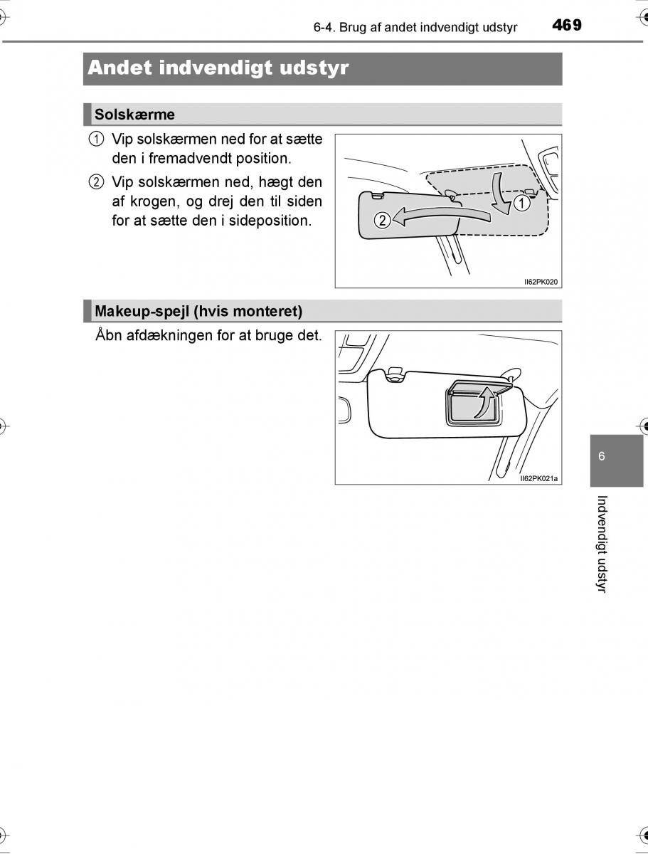 Toyota Hilux VIII 8 AN120 AN130 Bilens instruktionsbog / page 469