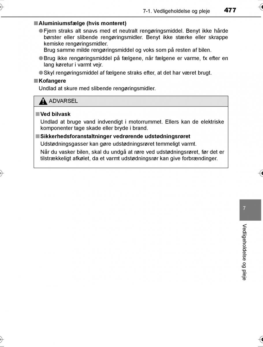 Toyota Hilux VIII 8 AN120 AN130 Bilens instruktionsbog / page 477