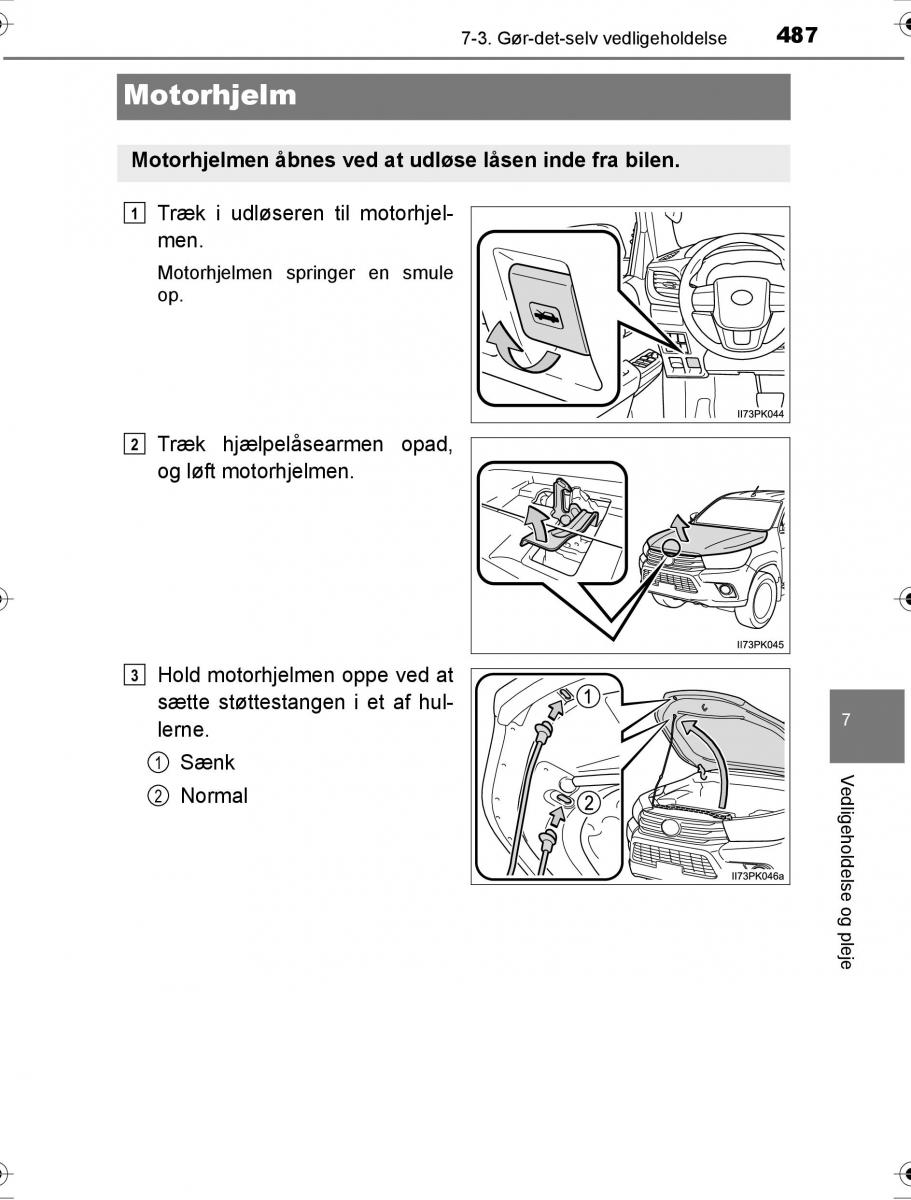 Toyota Hilux VIII 8 AN120 AN130 Bilens instruktionsbog / page 487