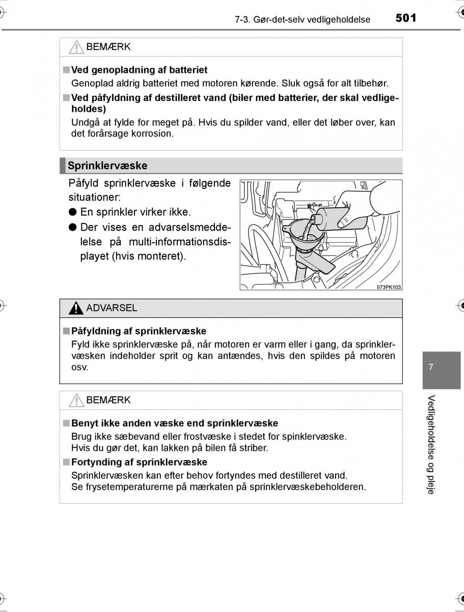 Toyota Hilux VIII 8 AN120 AN130 Bilens instruktionsbog / page 501