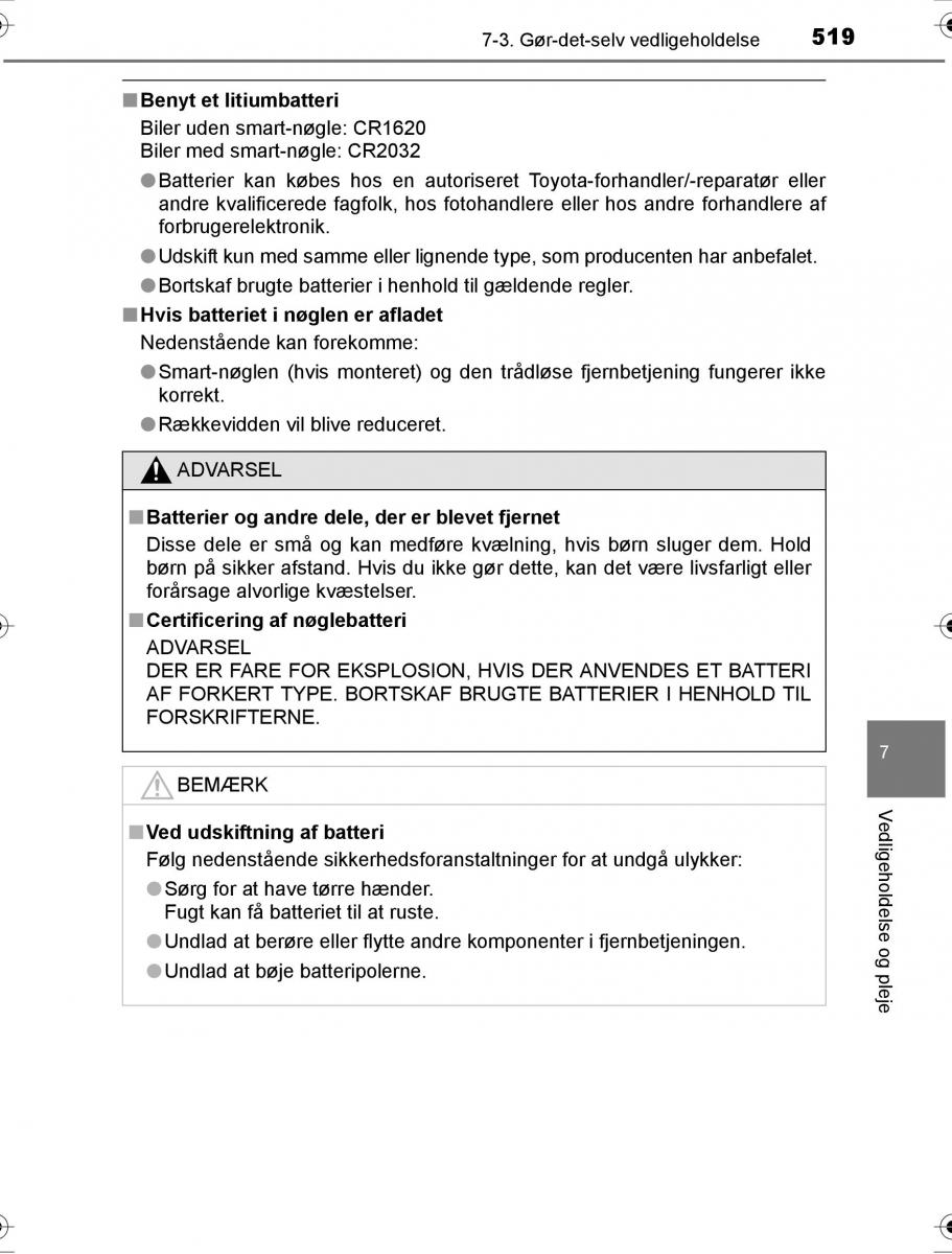 Toyota Hilux VIII 8 AN120 AN130 Bilens instruktionsbog / page 519