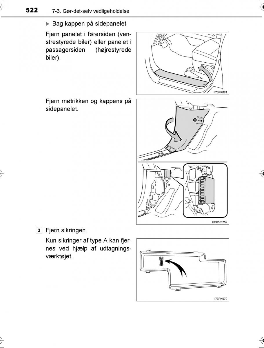 Toyota Hilux VIII 8 AN120 AN130 Bilens instruktionsbog / page 522