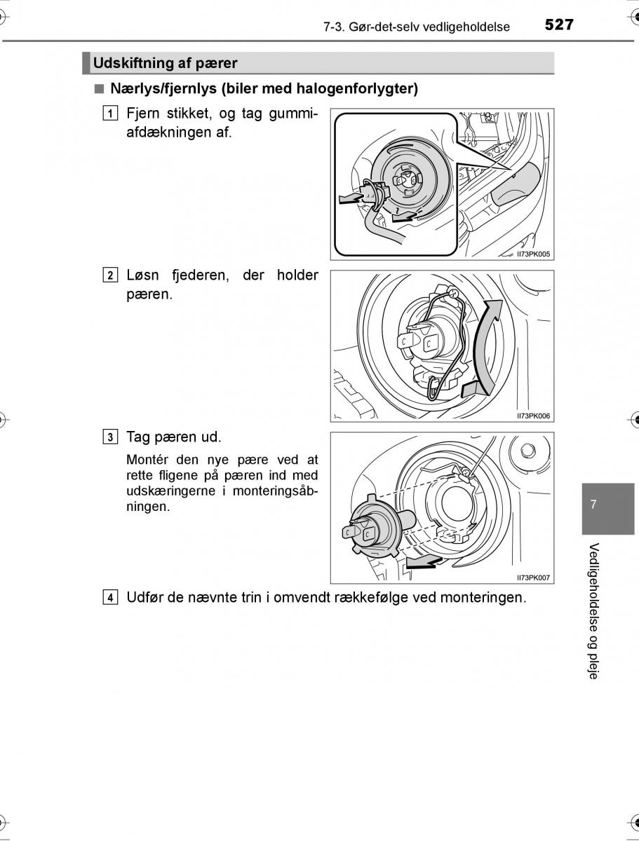 Toyota Hilux VIII 8 AN120 AN130 Bilens instruktionsbog / page 527