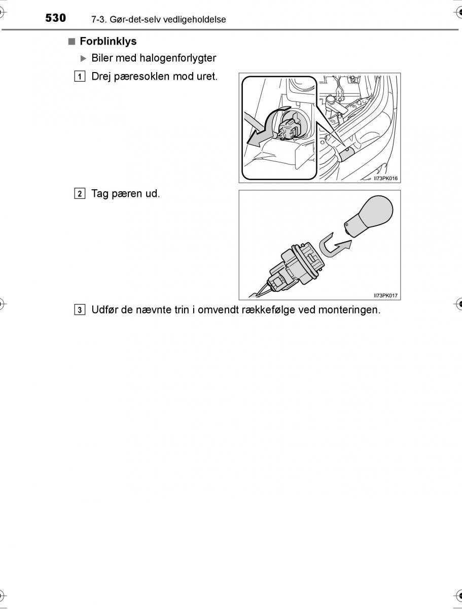 Toyota Hilux VIII 8 AN120 AN130 Bilens instruktionsbog / page 530