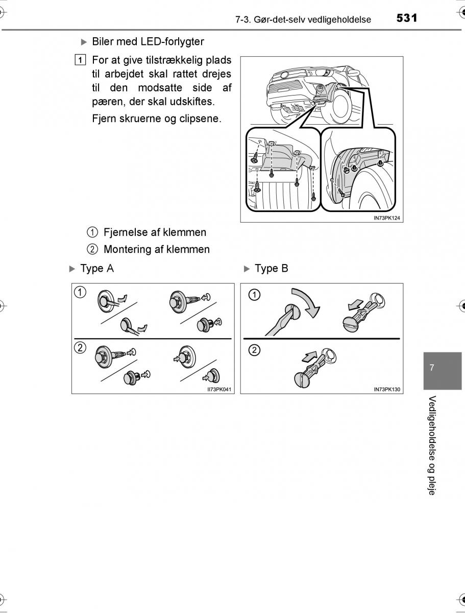 Toyota Hilux VIII 8 AN120 AN130 Bilens instruktionsbog / page 531