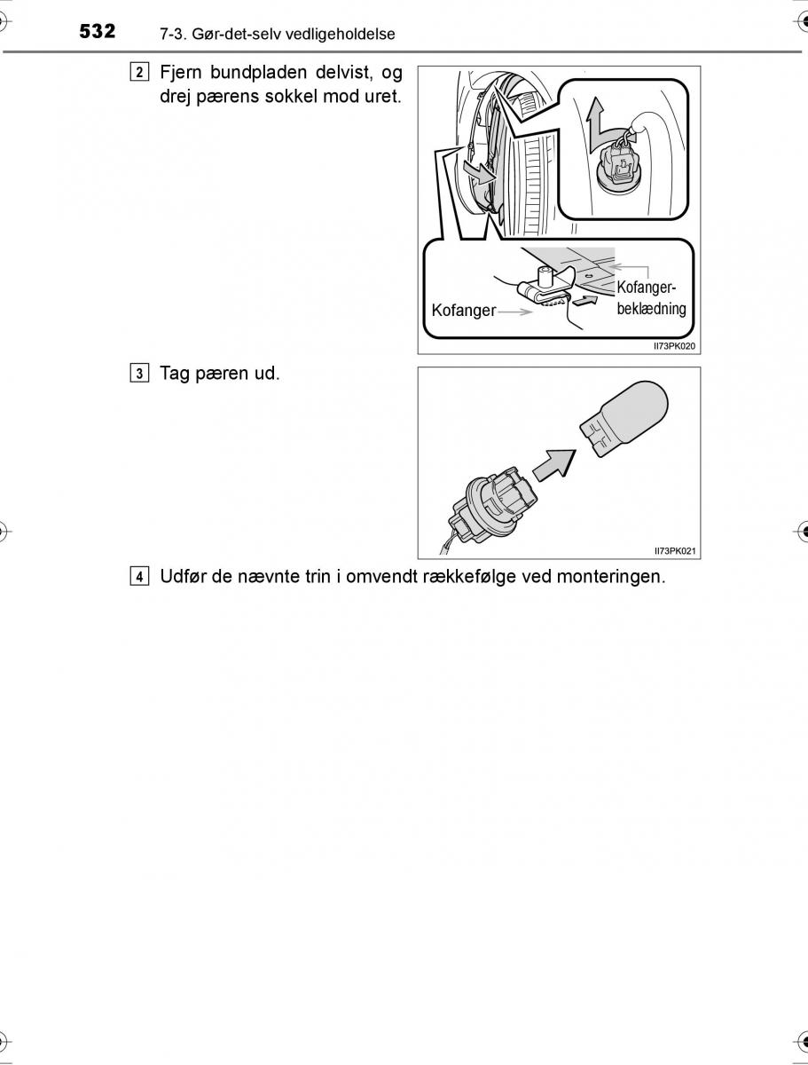 Toyota Hilux VIII 8 AN120 AN130 Bilens instruktionsbog / page 532