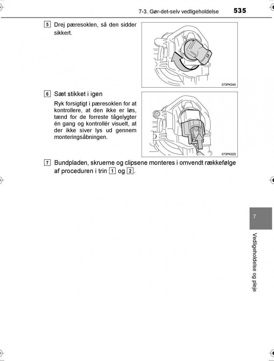 Toyota Hilux VIII 8 AN120 AN130 Bilens instruktionsbog / page 535